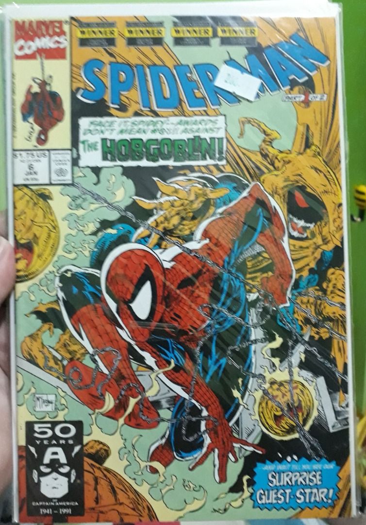 Spider-Man comics issue 6-7, Masques 2 part by Todd Mcfarlane (Category: Comics & Manga) located in Cabanatuan. Submitted by dotaman26 (Listing ID 1249156883, Image 2). Description: Issue 6 and 7 of Mcfarlane's Spider-Man title. Published in 1991 Very Good condition Sold as set.