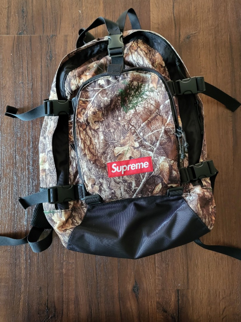 Supreme FW19 Real Tree Backpack: full review 