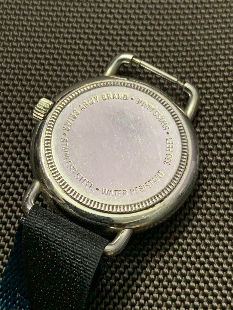 Swiss army watch water resistant 330 feet top