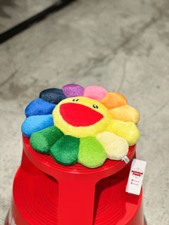 Takashi Murakami Flower Plush Pillow Rainbow 30cm