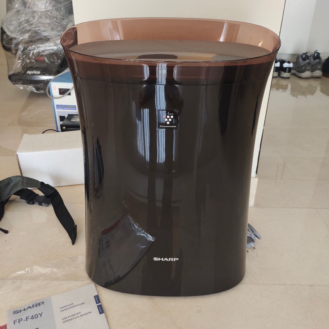 Siap Pakai SHARP Plasmacluster High Density 7000 Air Purifier FP F40Y T New HEPA Filter