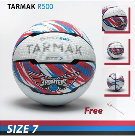 TARMAK Basketball R500 S7 -White, Sports Equipment, Sports & Games ...