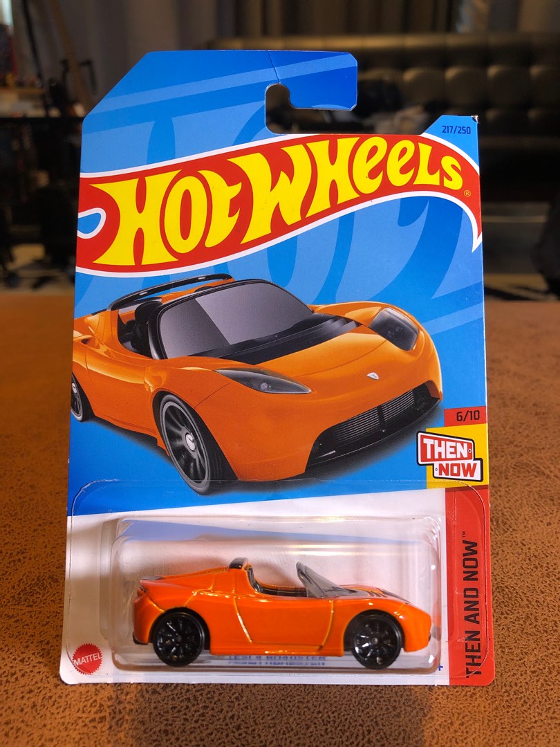 Tesla Roadster Hotwheels Hobbies Toys Toys Games on Carousell