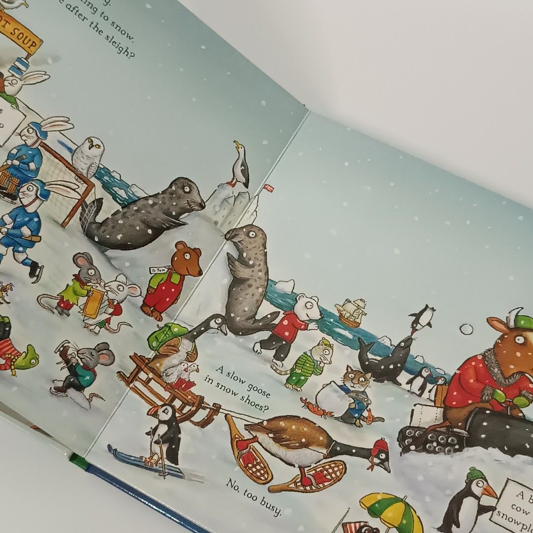 The Christmas Bear by Axel Scheffler (A Lift the Flap