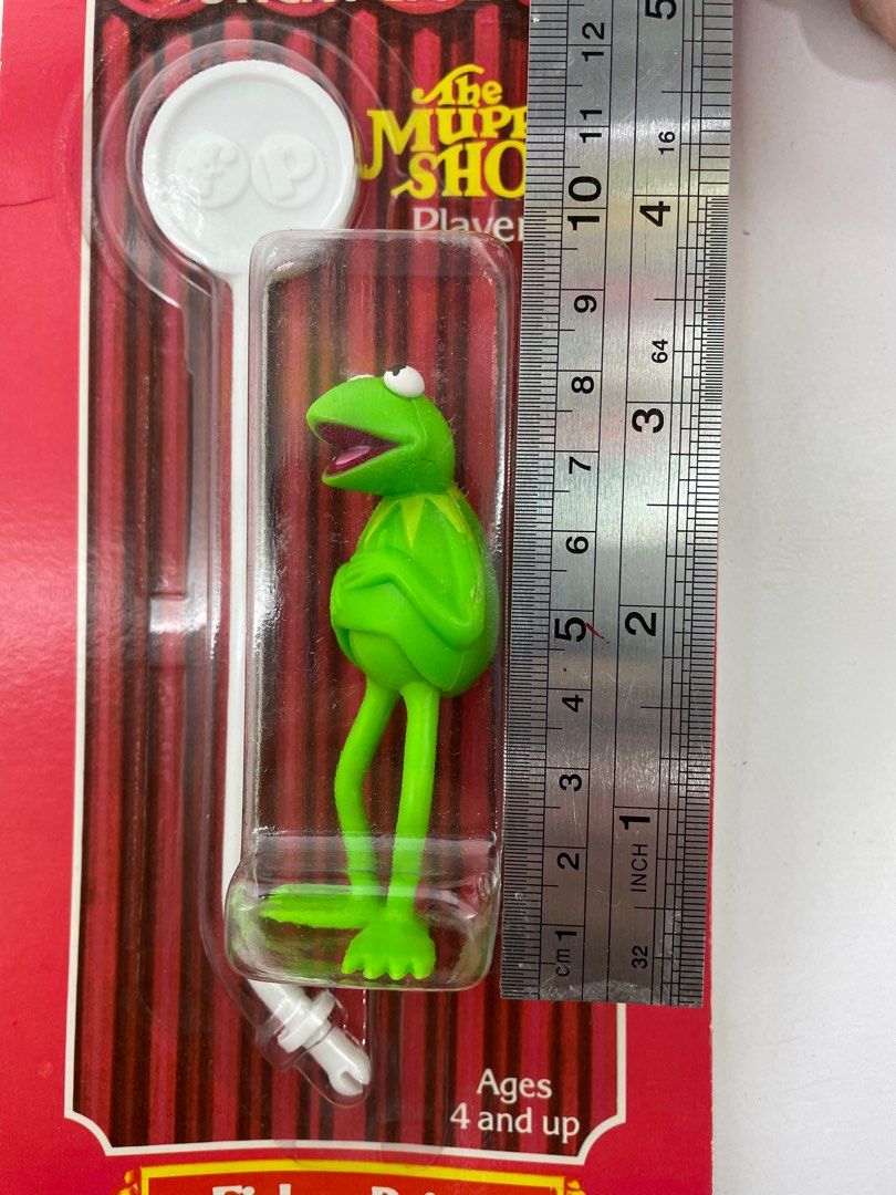 The Muppet Show Vintage Kermit the Frog Stick Puppet 1979 Fisher