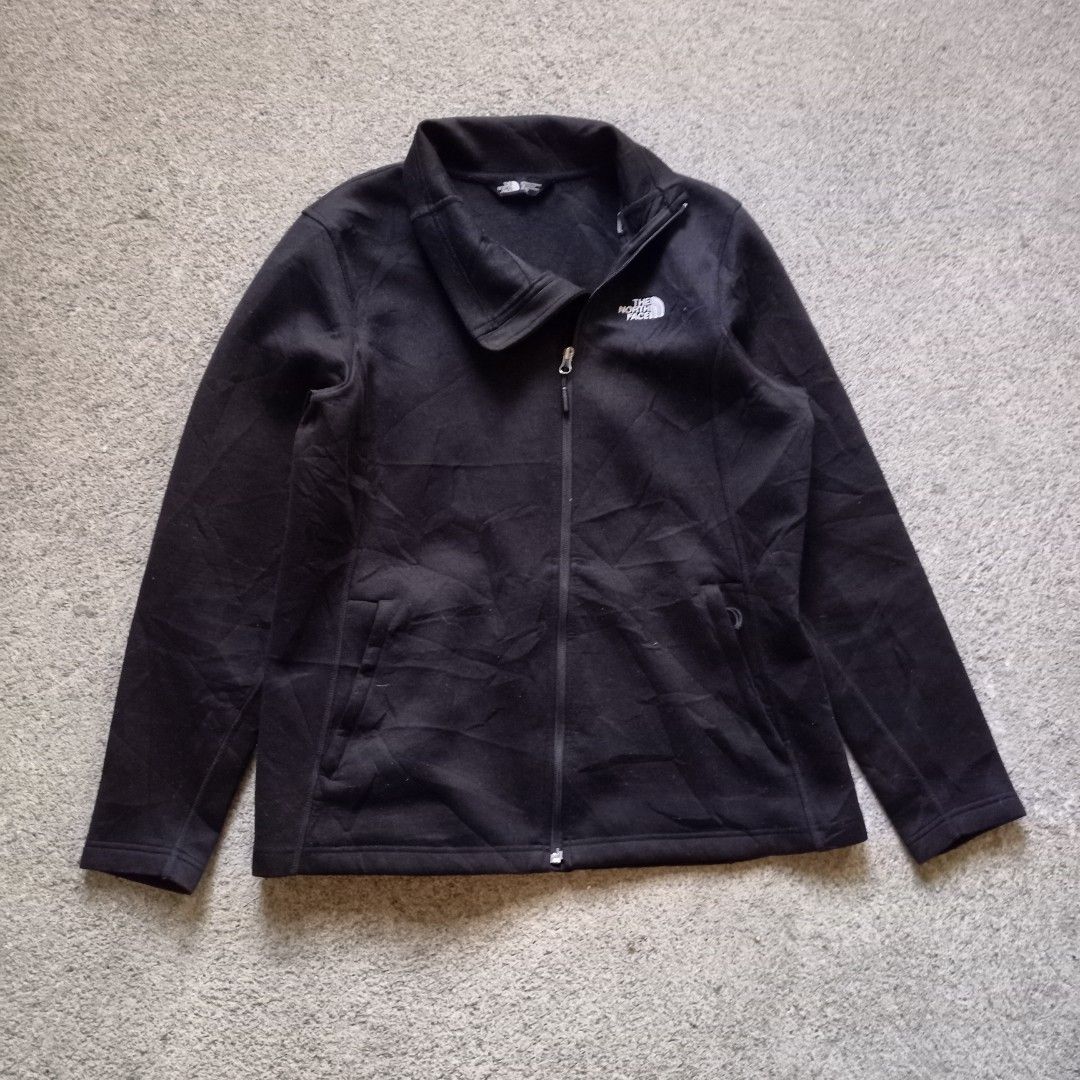 The north face haldee raschel assymmetrical full zip jacket
