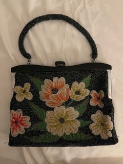 Thrifted Vintage Beaded Bag