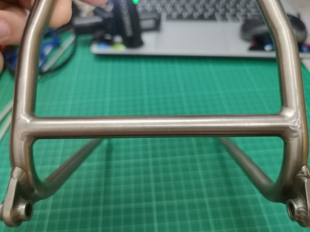 Titanium Mini Q Rack for Brompton lightweight 150g used item, Sports ...