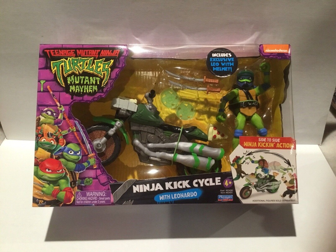 Teenage Mutant Ninja Turtles: Mutant Mayhem Ninja Kick Cycle With