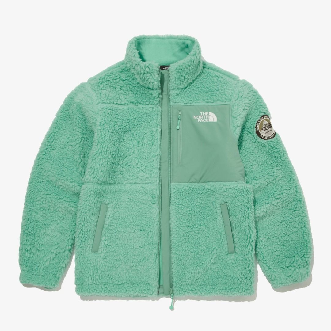 THE NORTH FACE TKA Attitude 1/4 Zip Fleece Chlorophyll Green XS at