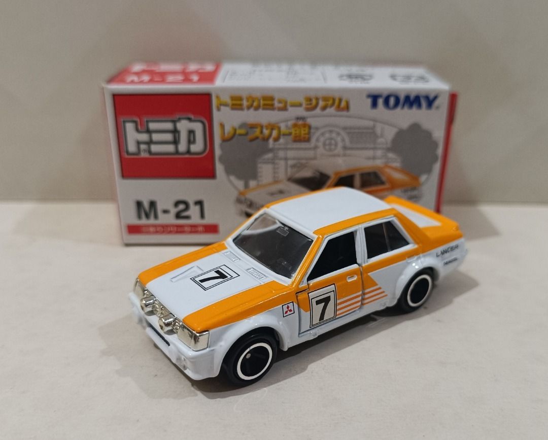 Tomica 藍字Tomy Museum M-21 三菱Mitsubishi Lancer Turbo 日版