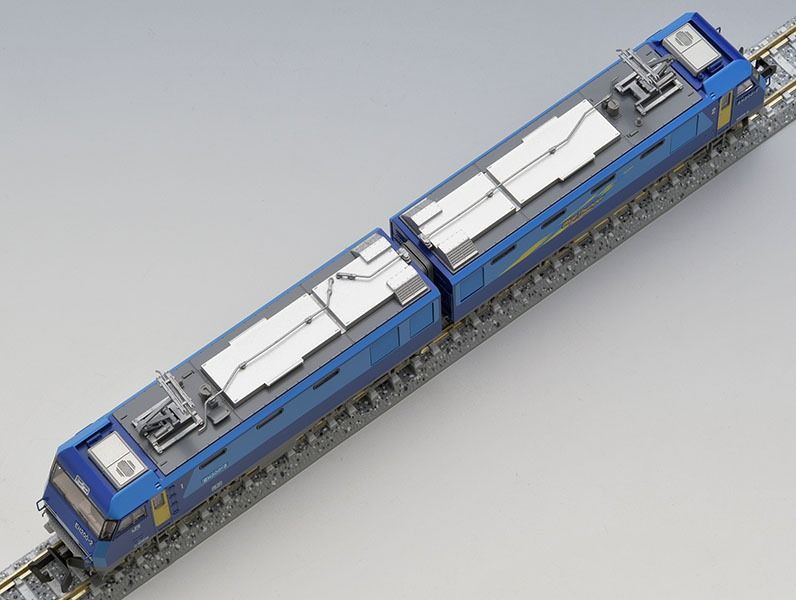 全新TOMIX 7168 JR EH200形電気機関車(新塗装) 貨車 貨櫃 JR Freight JRF 集裝箱車 貨物列車 鐵道模型 火車 套裝  N比例 1 150 1:150 機関車