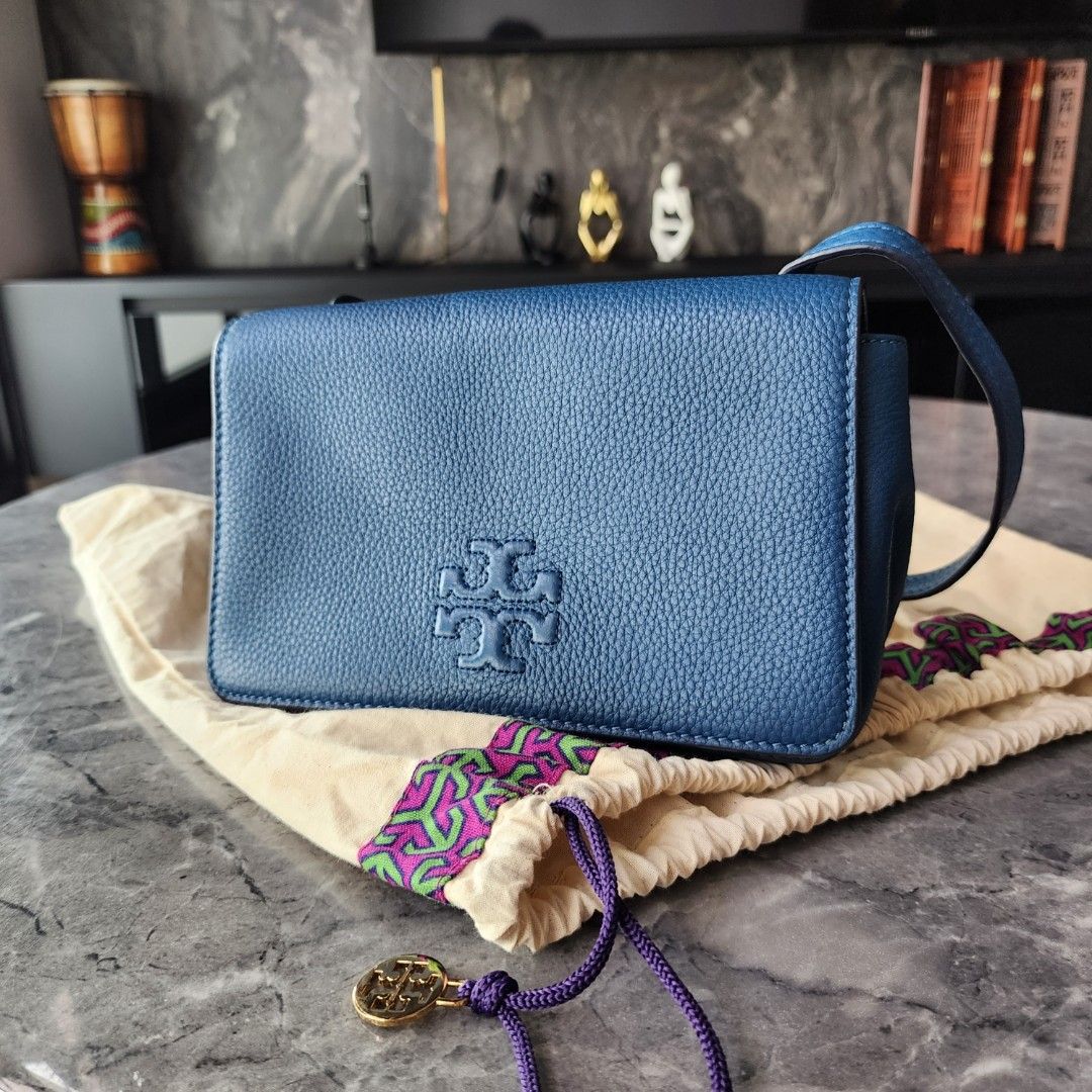 Tory Burch brown bag, Luxury, Bags & Wallets on Carousell