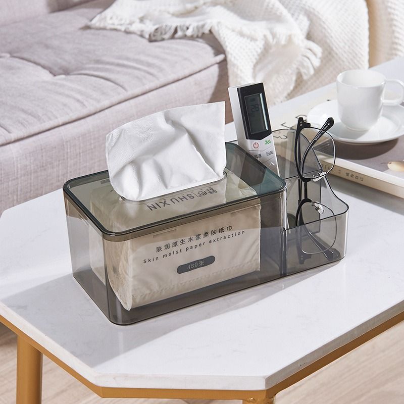 Transparent Acrylic Tissue Holder Tissue Box Napkin Dispenser on Carousell