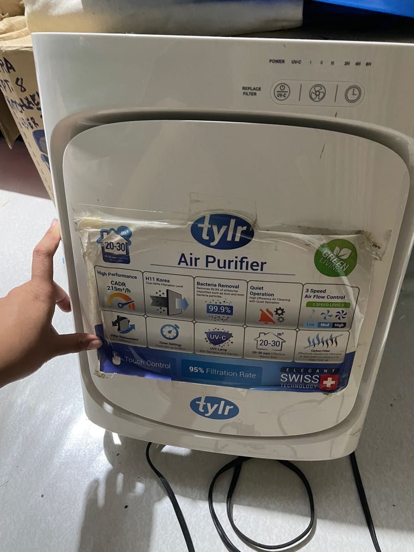 Tylr air shop purifier s&r