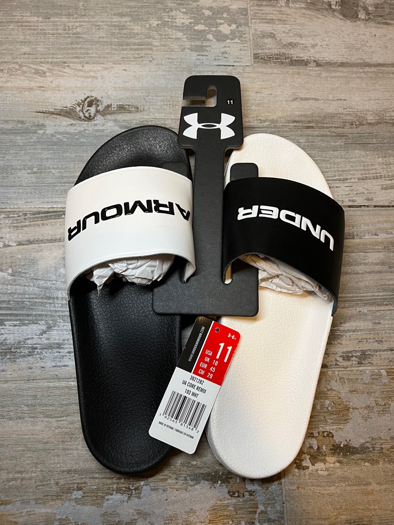 Under armour core remix slides sales