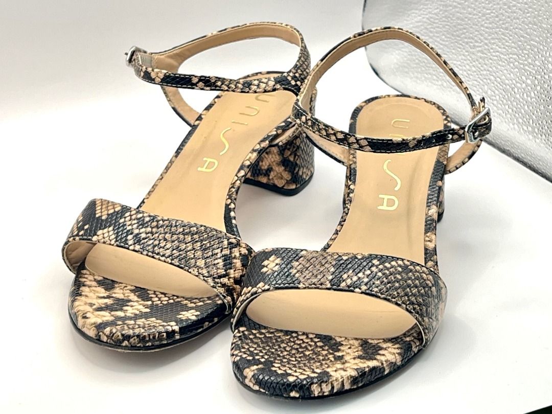 Gold snakeskin new arrivals sandals