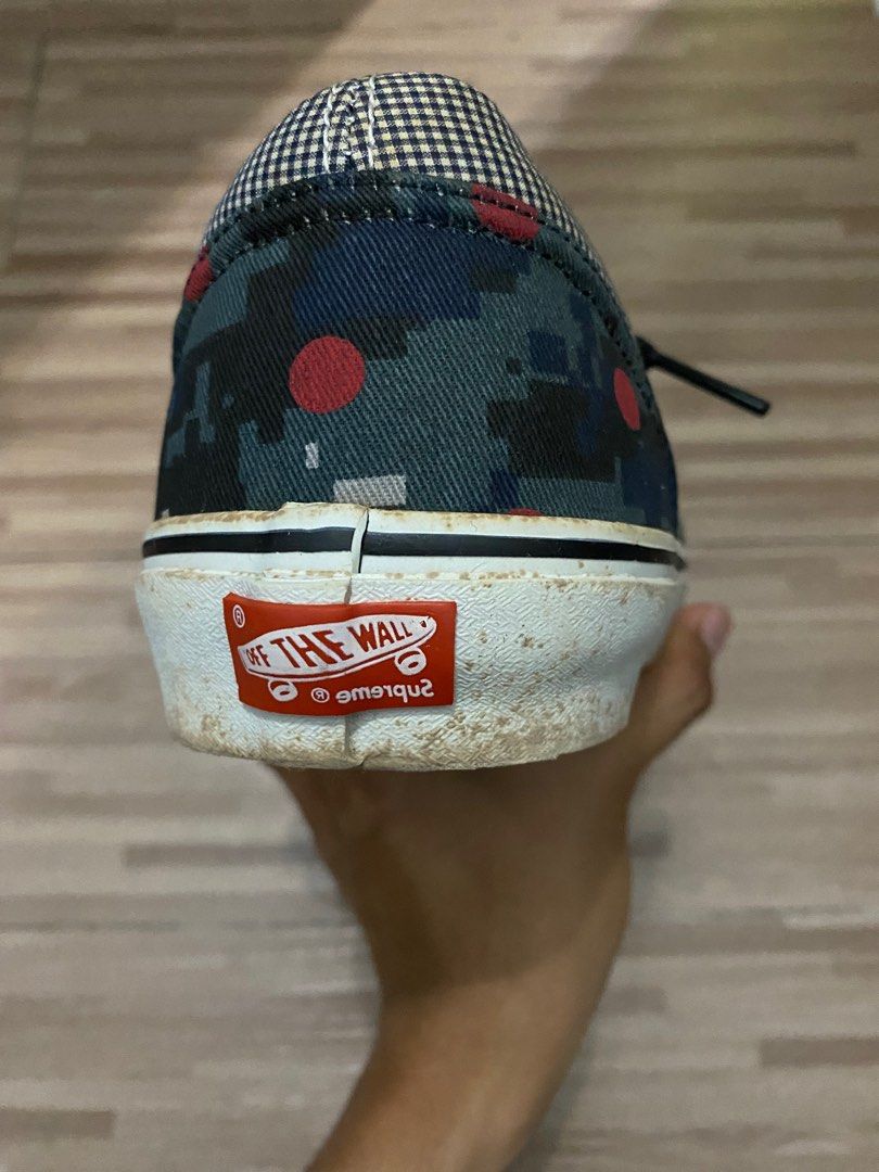 PRICE DOWN AGAIN Vans Cdg Supreme With Box Extra Laces Men s