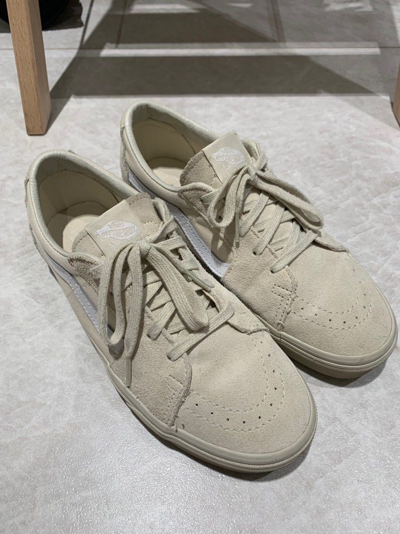 Vans Unisex Sk8 Low Contrast Bone White Shoes