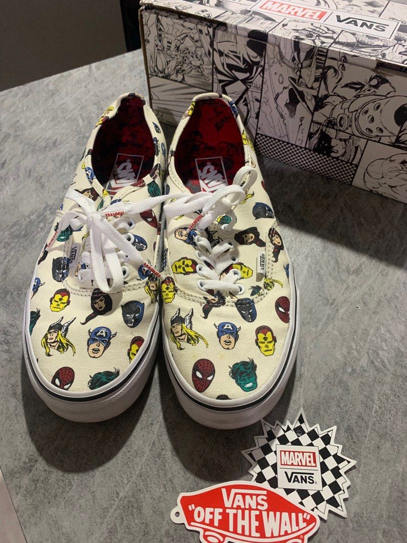 Marvel vans slip best sale on