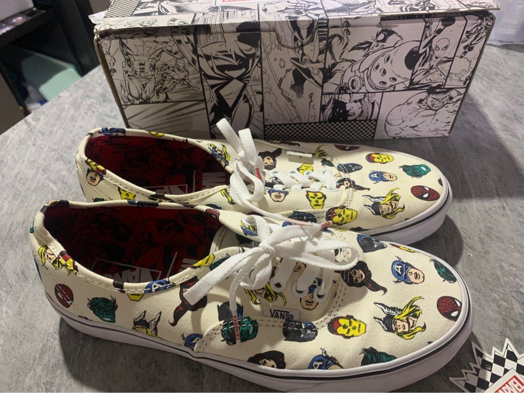 Vans online marvel heads
