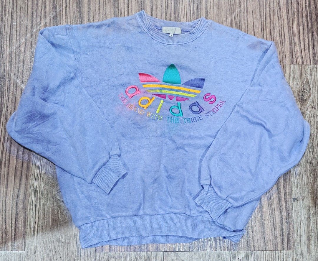 Adidas store colorful sweatshirt