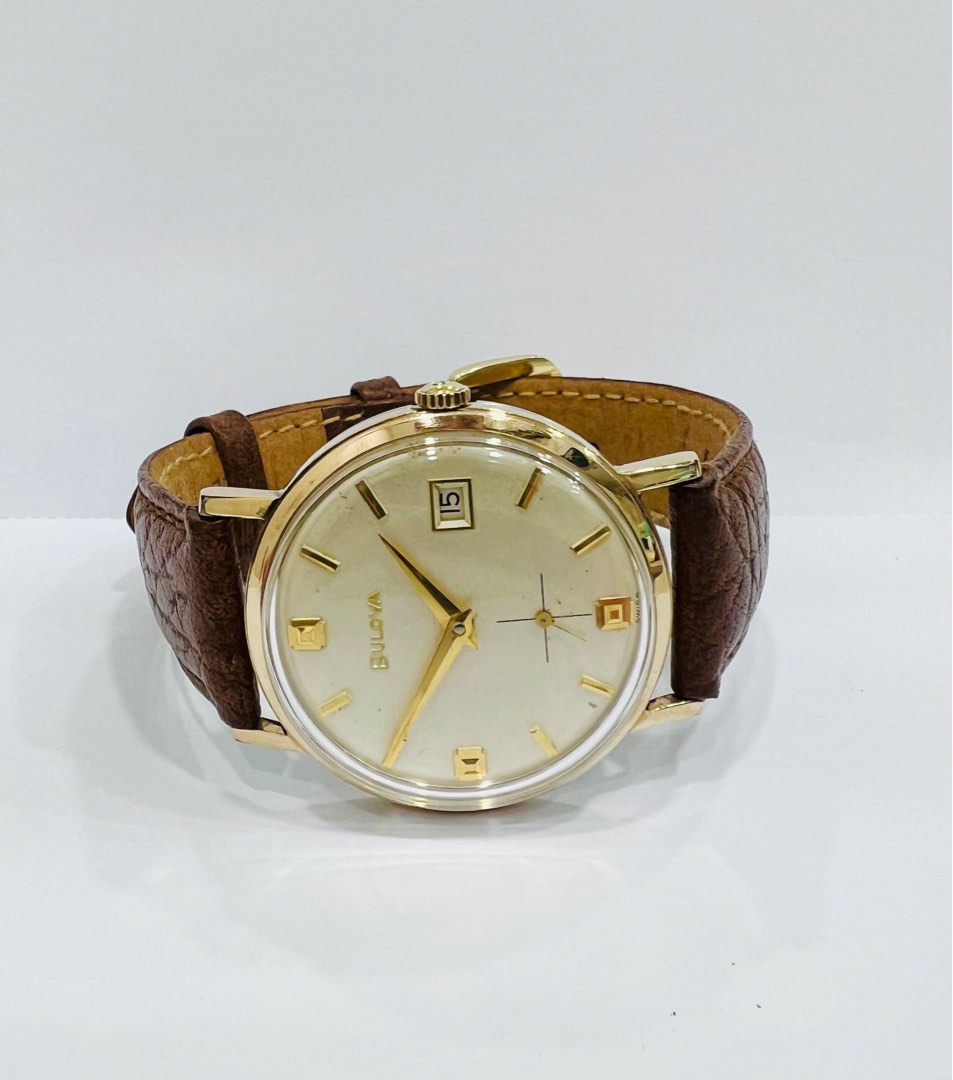 Vintage Bulova M7 10k RGP Bezel Winding Watch(W0780), Men's Fashion ...