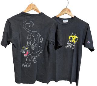 Vintage Champion Black Panter Shirt