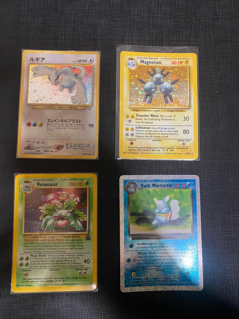 Vintage Pokemon Pokémon Cards Lugia Neo Genesis base set
