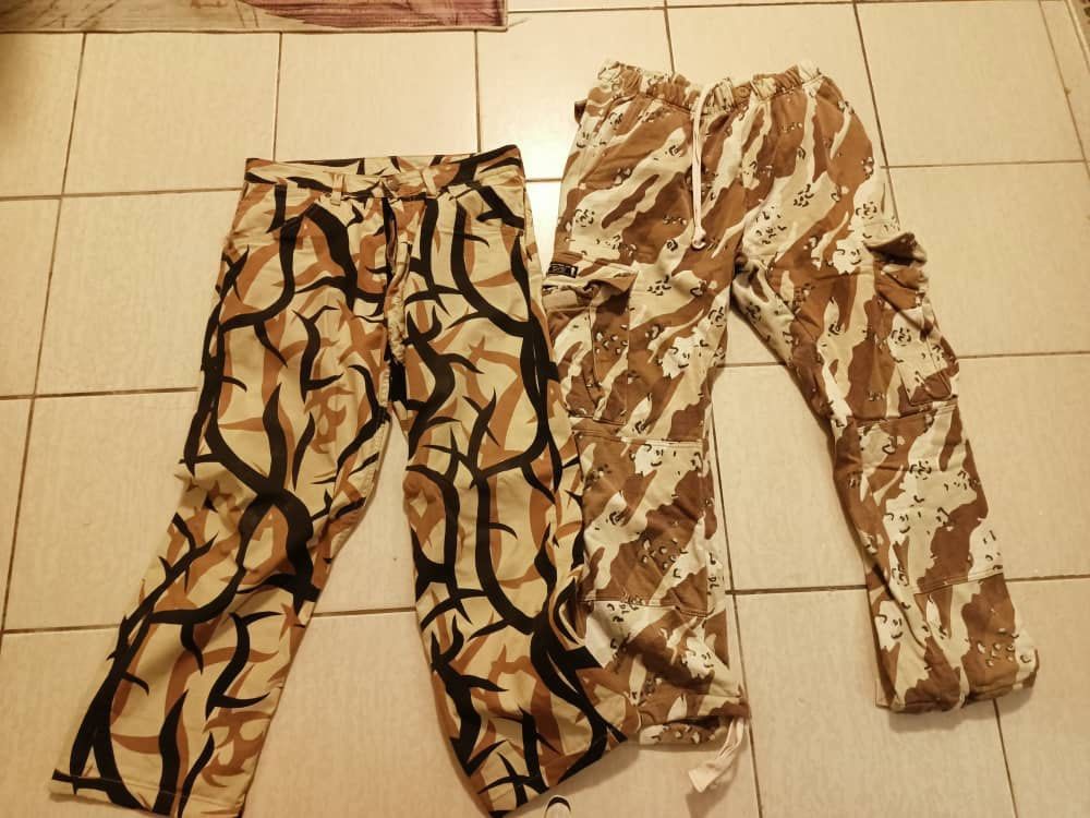 Orange bape deals pants