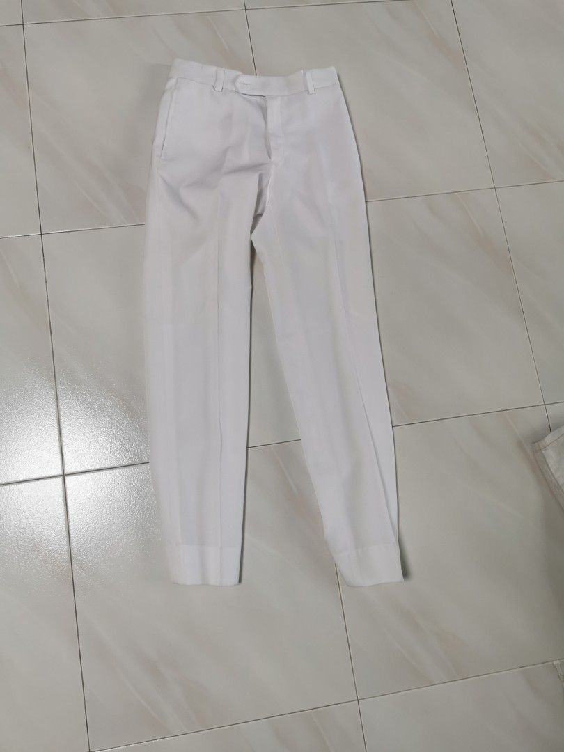 White blazer store and pants set