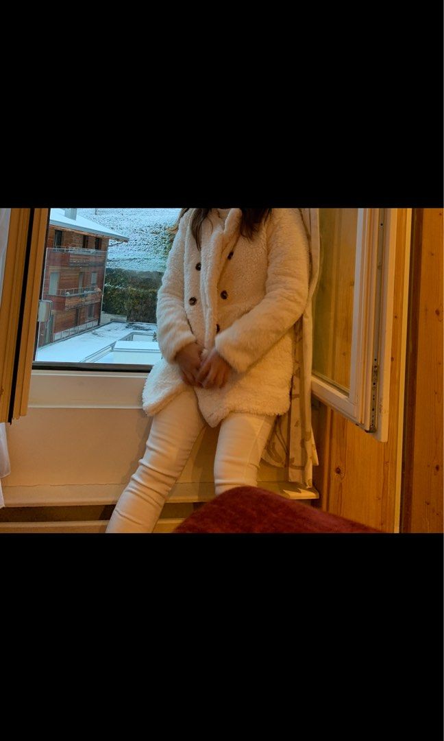 Fuzzy teddy hotsell jacket