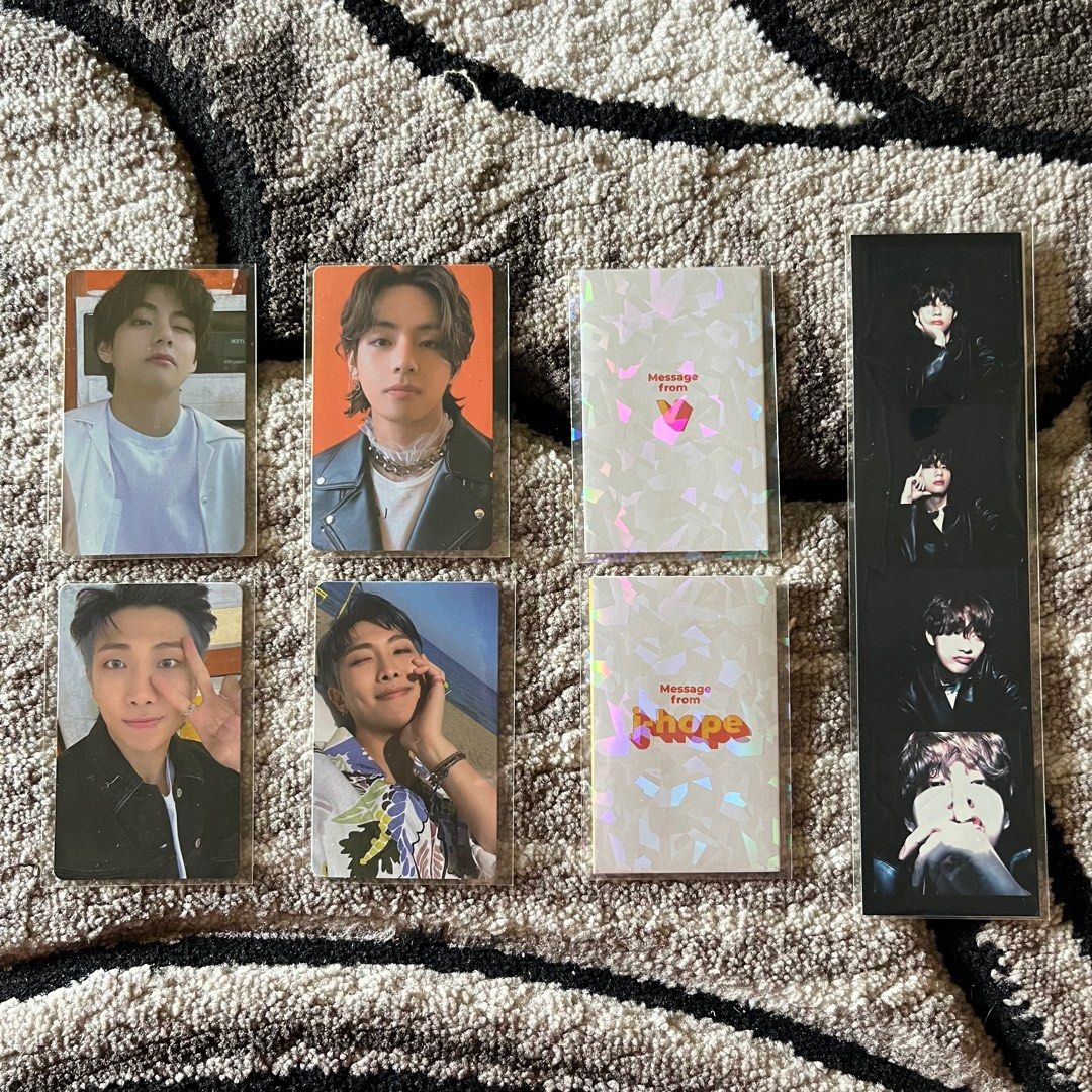 wts taehyung namjoon bts butter album pcs + inclusions, Hobbies & Toys