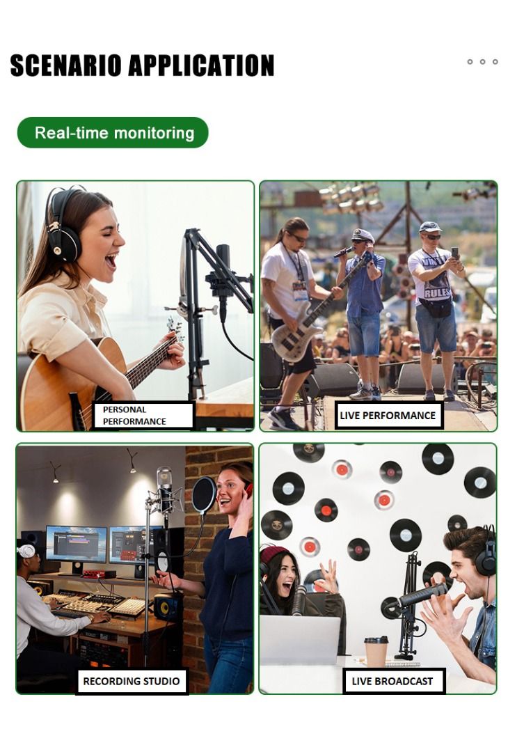 Xtuga EH04 EH06 Professional Monitor Splitter Mini Stereo Audio 4 and 6 ...