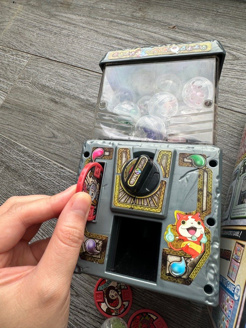 Yo kai watch Gacha machine, Hobbies & Toys, Toys & Games on Carousell