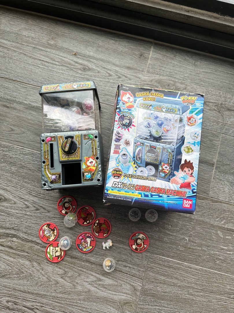 Yo kai watch Gacha machine, Hobbies & Toys, Toys & Games on Carousell