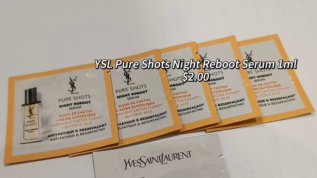 yves saint laurent night serum