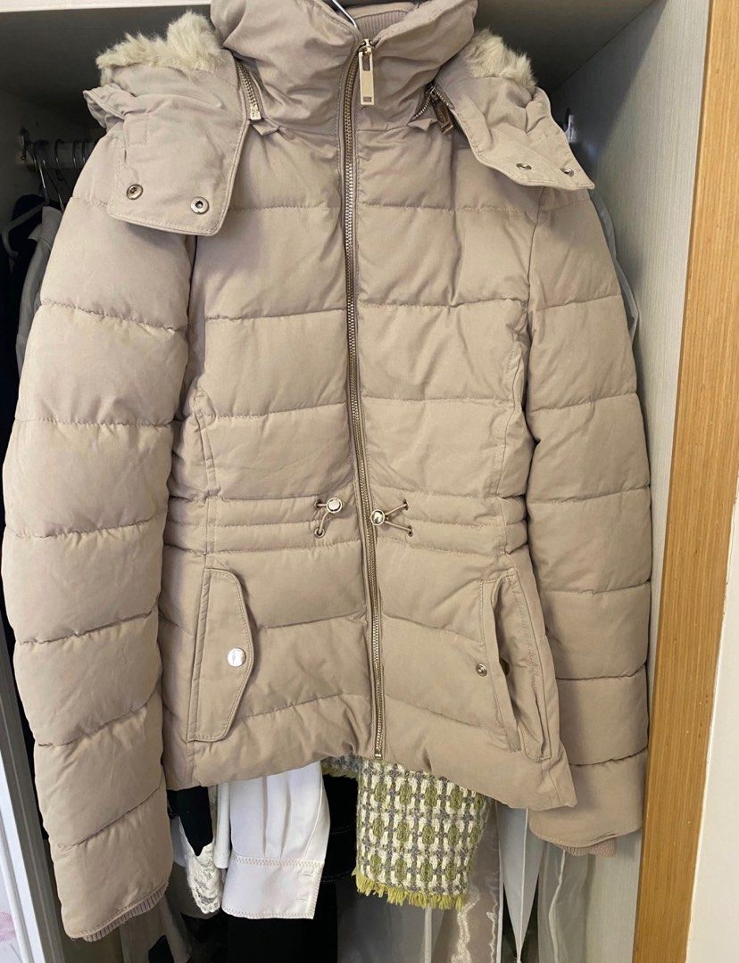 Down puffer coat zara new arrivals