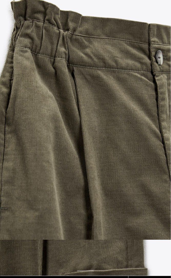 Zara clearance needlecord joggers