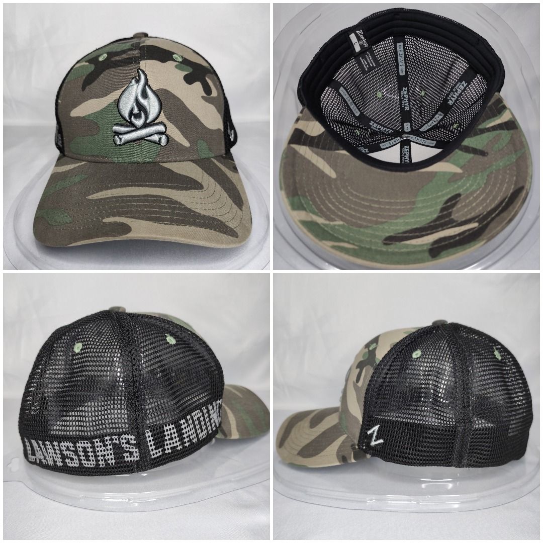 ZEPHYR FIRE TRUCKER NET CAP FITTED CAMO (Category: Caps & Hats) located in Las Pinas. Submitted by w3e_ph_shop (Listing ID 1249205120, Image 1). Description: .
