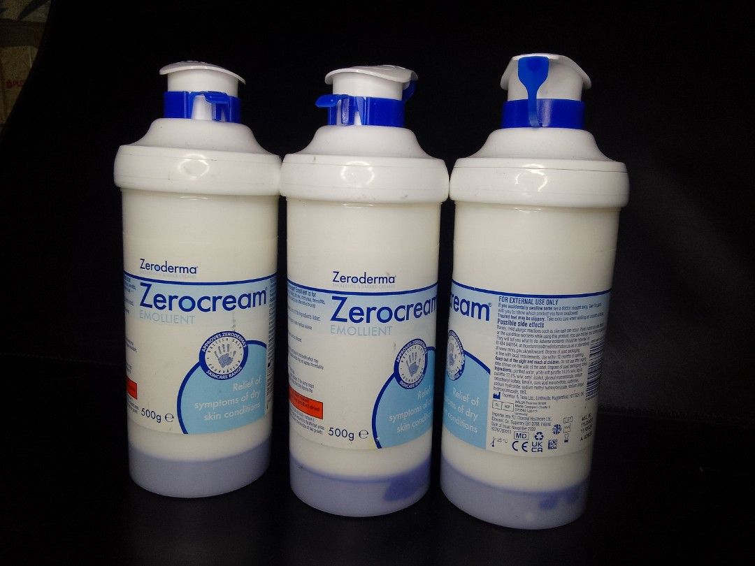 Zeroderma UK Zerocream 500g For The Treatment Of Dry Skin Conditions