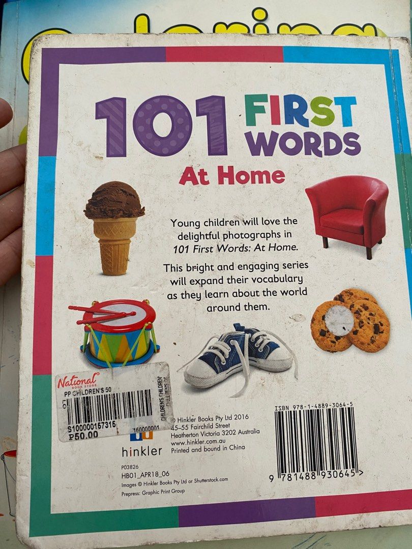 101 first words for kids hobbies toys toys games on carousell