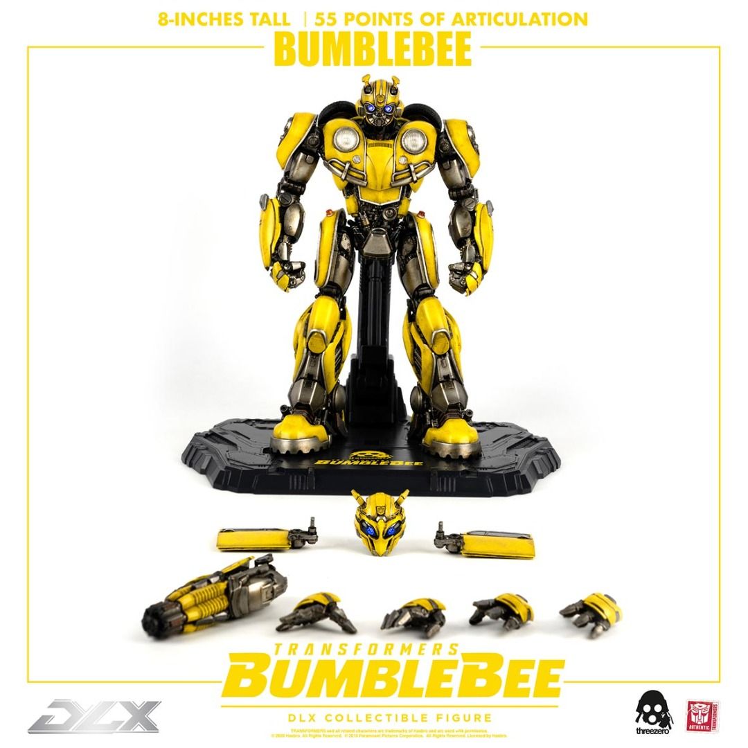 3A Bumblebee Transformers Bumblebee Movie Action FigureOptimus Prime DLX Scale