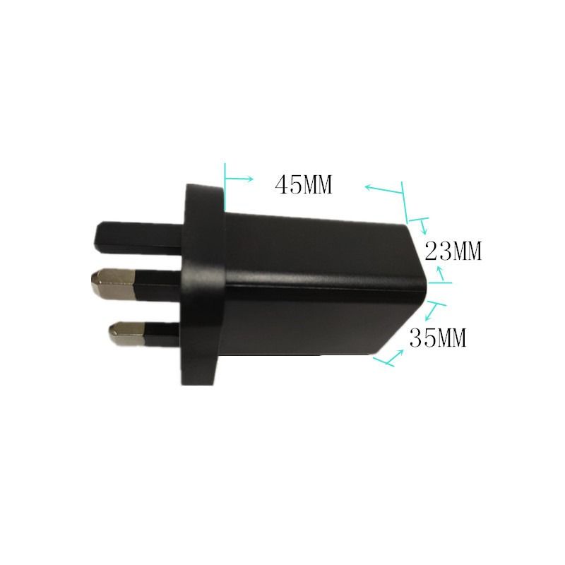 5V 2A 3 Pin USB Charger with Singapore Safety Mark UK SG Type, Mobile ...