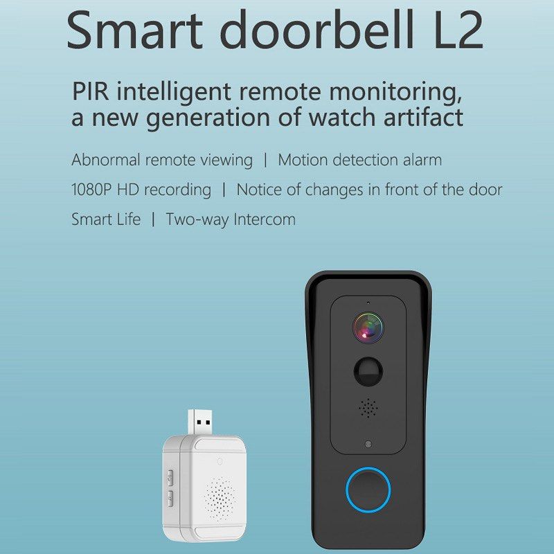 7-STAR* i-Cam+ FHD 1080P Battery Operated WIFI Wireless Doorbell
