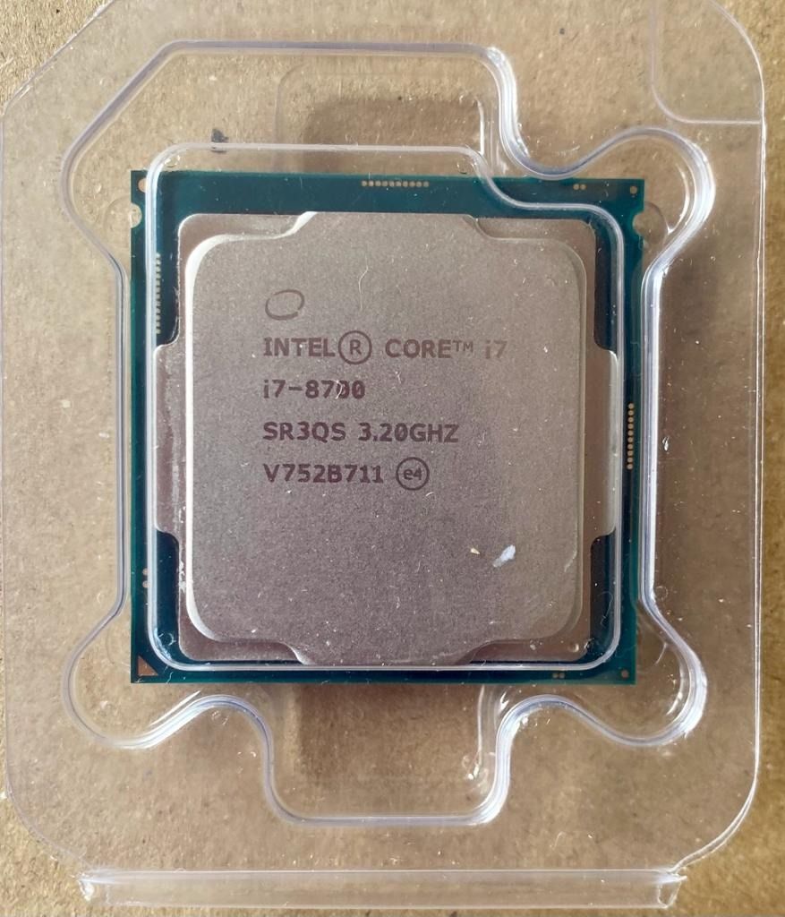 Intel Core i7-8700 8th Gen CPU Image editing Video Media Office