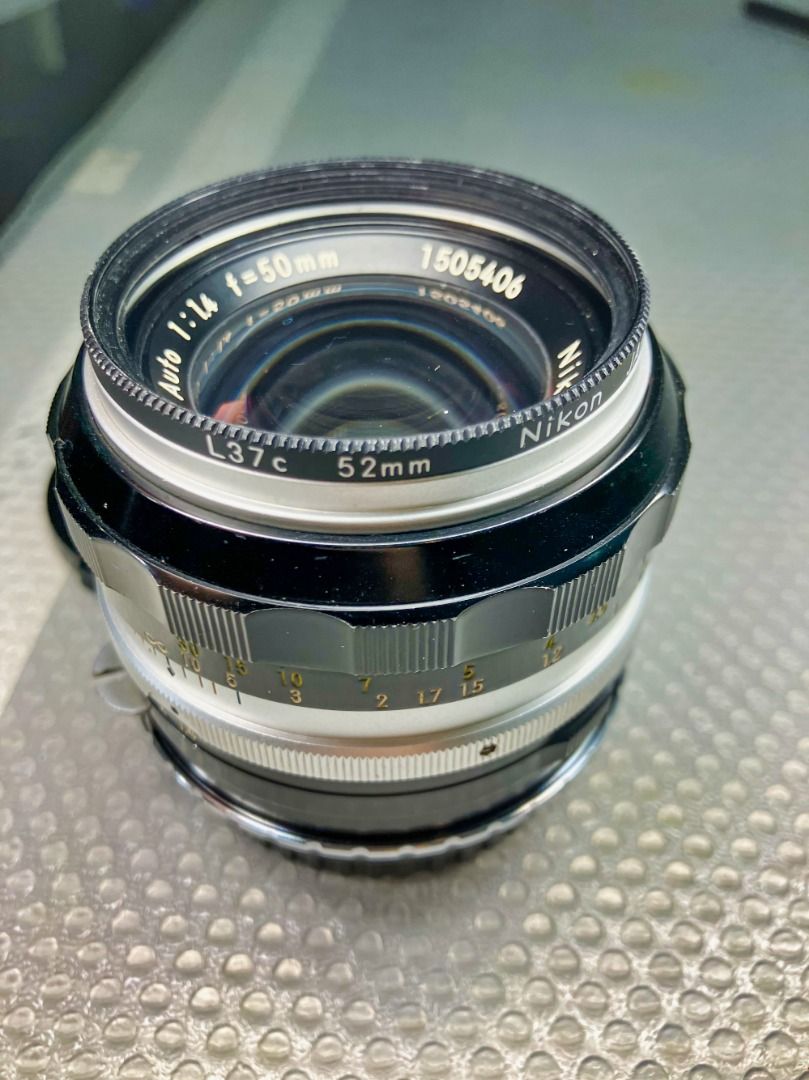 👍 03- Nikon Nikkor Auto 50mm Canon EF mount vintage
