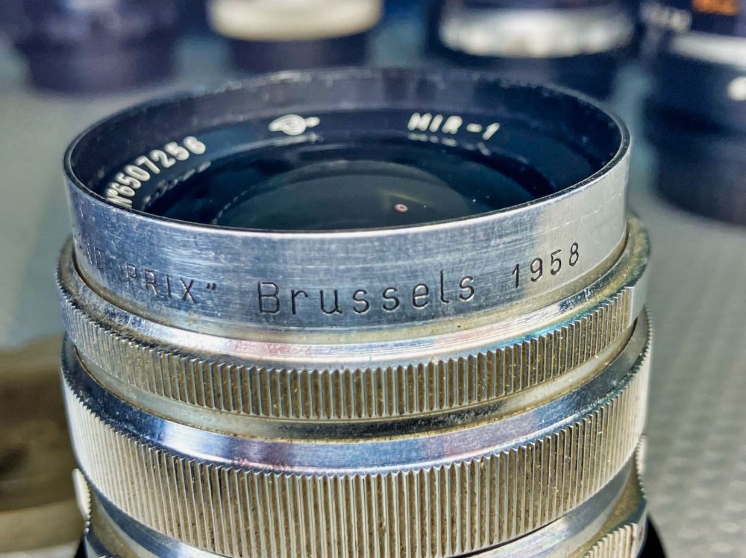 MIR-1 37mm F2.8 GRAND PRIX Brussels 1958詳細不明です - レンズ(単焦点)