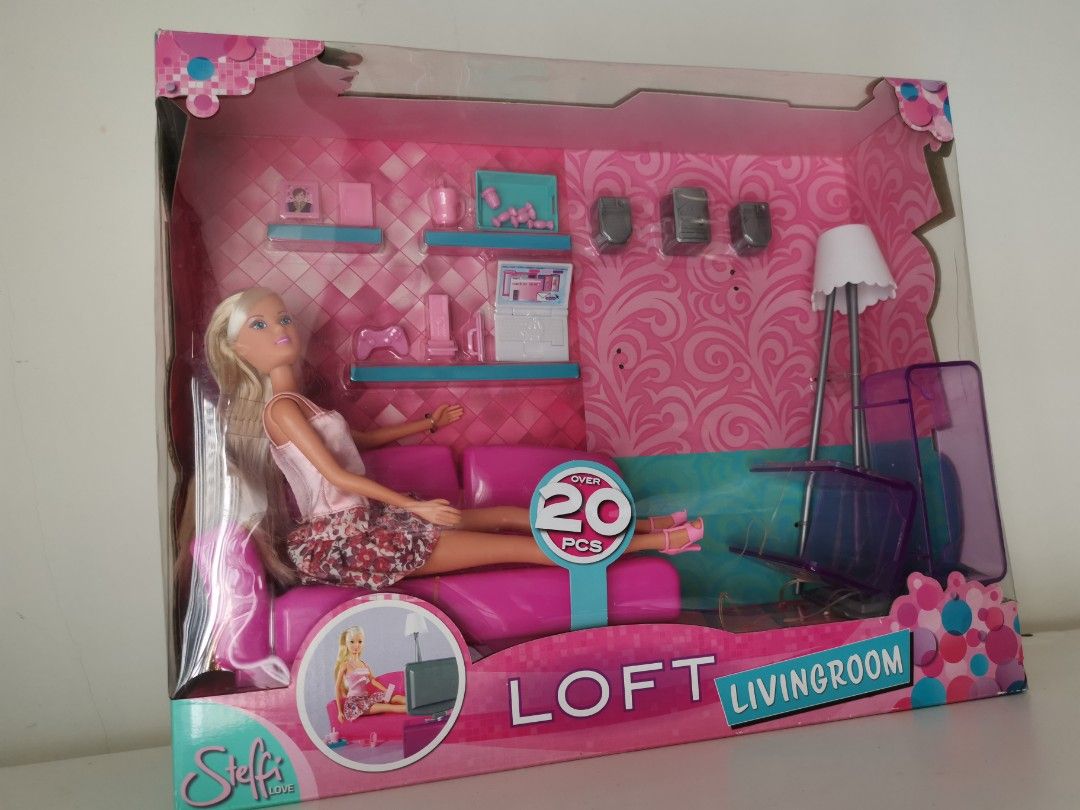 Steffi doll living room set Hobbies Toys Toys Games on Carousell