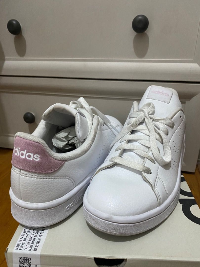 Adidas advantage sneaker rose gold best sale